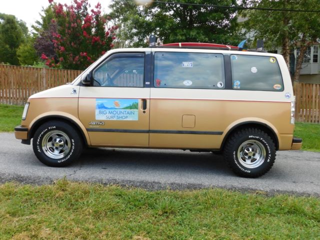 1989 Custom Chevy Astro CL Surf Van for 