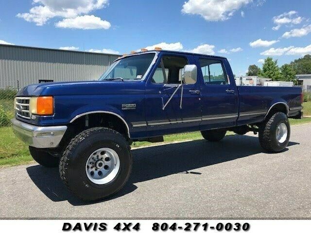 1989 Ford F-350 Long Bed 4x4 Lifted Pickup