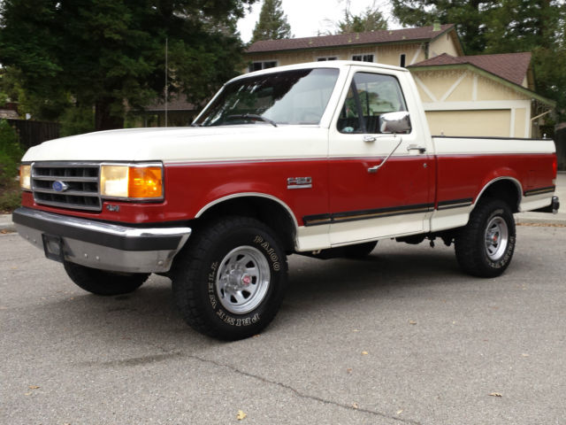 1989 Ford F-150 XLT LARIAT 4X4 SHORT BED FULLY LOADED GREAT TRUCK