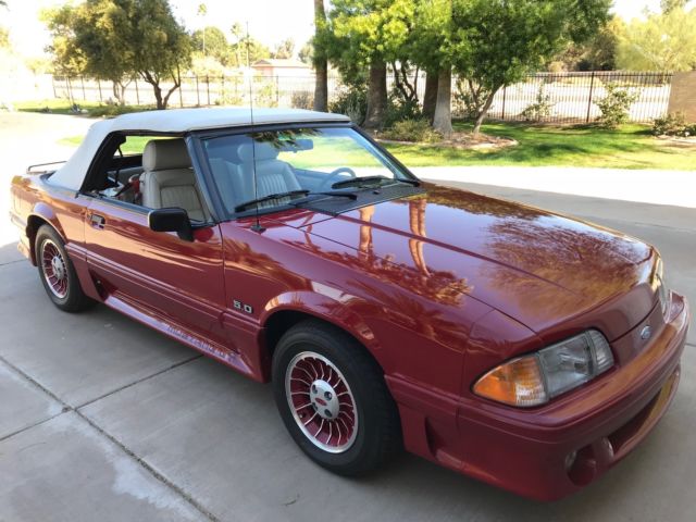1989 Ford Mustang Leather