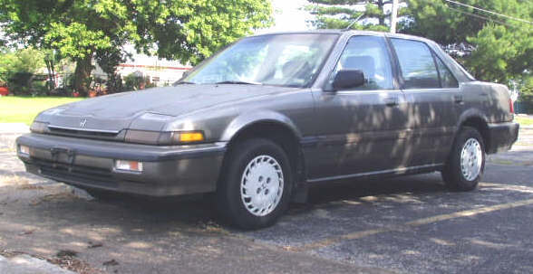 1989 Honda Accord Gray