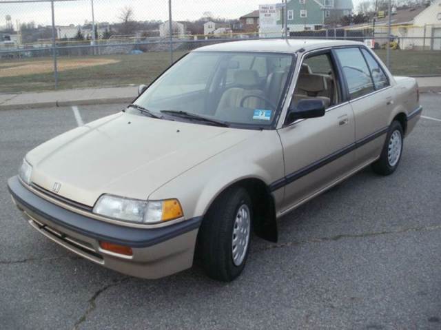 1989 Honda Civic LX 4dr Sedan