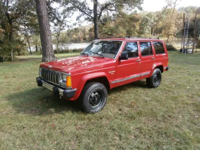 1989 Jeep Grand Cherokee Laredo Red 4000 For Sale Photos Technical Specifications Description