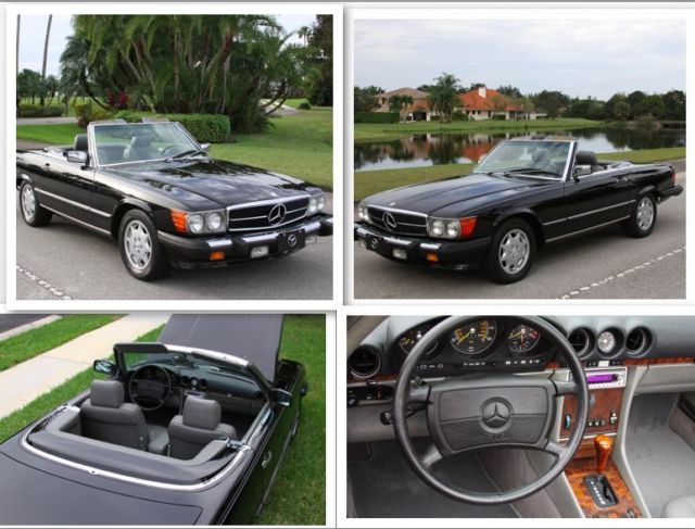 1989 Mercedes-Benz 500-Series 560 SL hard/soft top