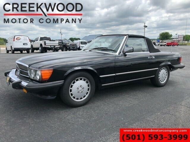 1989 Mercedes-Benz 500-Series 560SL Convertible Hardtop Low Miles Automatic NICE