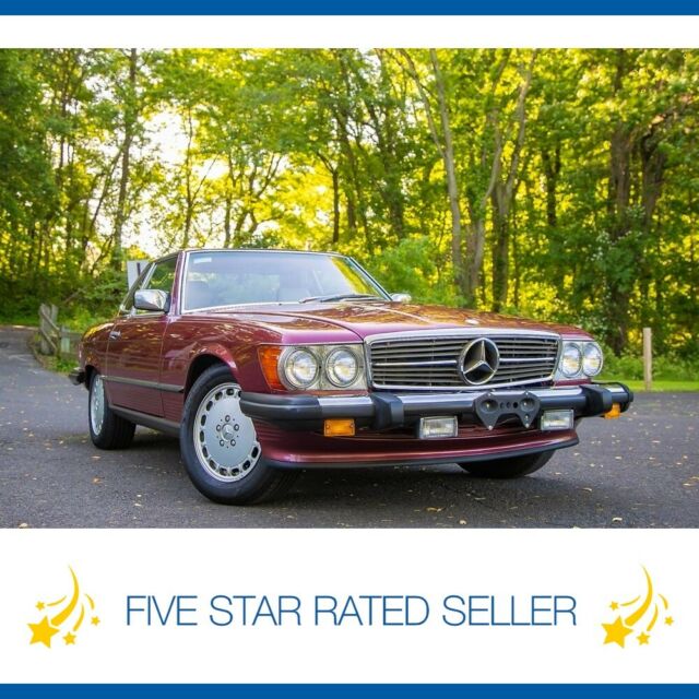 1989 Mercedes-Benz SL-Class Low 35K mi Soft Hard Top Rare Collectible!