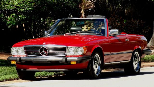 1989 Mercedes-Benz SL-Class FACTORY LEATHER
