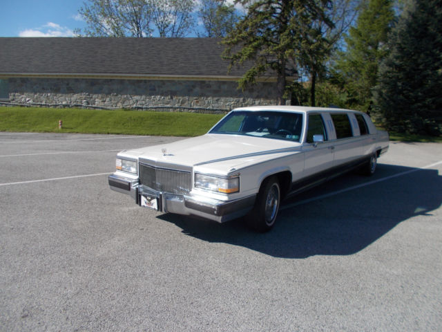 1990 Cadillac Brougham limo