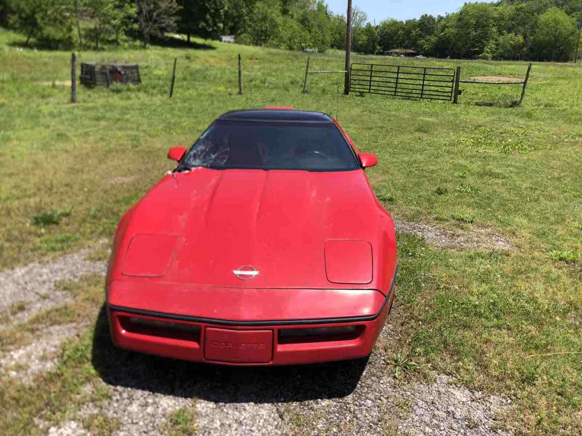 1990 Chevrolet Corvette Red