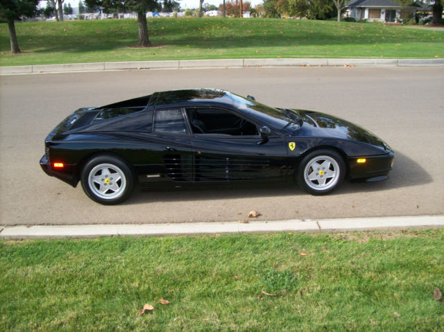 1990 Ferrari Testarossa Black