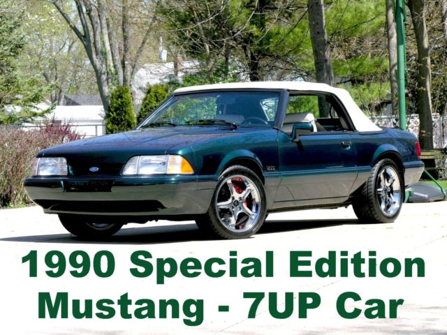 1990 Ford Mustang Rare - Limited Edition 7UP