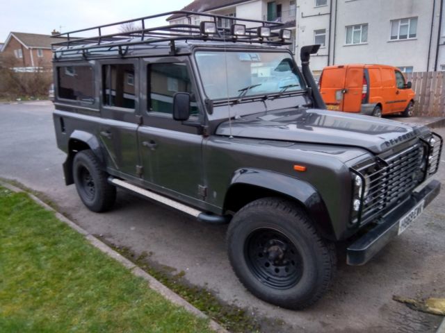 1990 Land Rover Defender 9 seat county station wagon