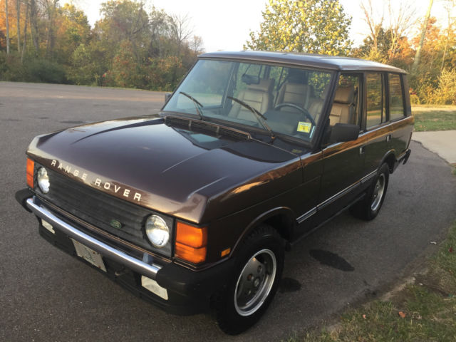 1990 Land Rover Range Rover LEATHER