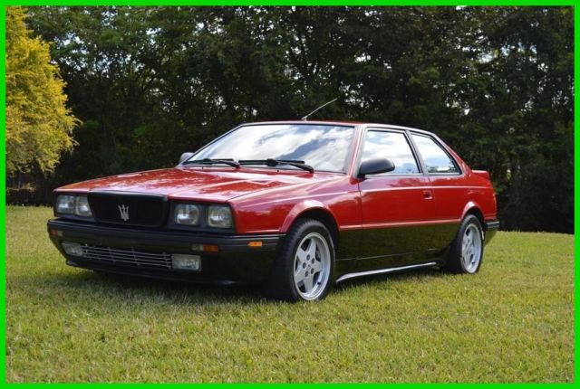 1990 Maserati 2.24 Must see! EU version, Fuel injected Twin turbo!!!