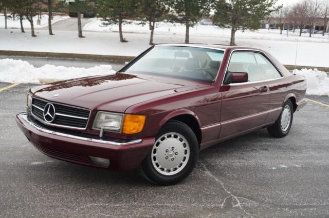 1990 Mercedes-Benz 500-Series NICEST 560SEC COUPE ANYWHERE ONLY 1 OWNER MUST SEE