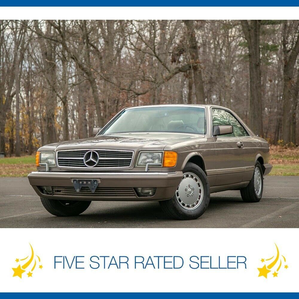 1990 Mercedes-Benz 500-Series 560SEC Serviced 1 Owner Coupe Cali CARFAX