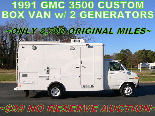 1991 GMC Vandura 3500 DUALLY     ~$99 No Reserve~
