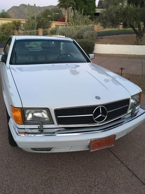 1991 Mercedes-Benz 500-Series White