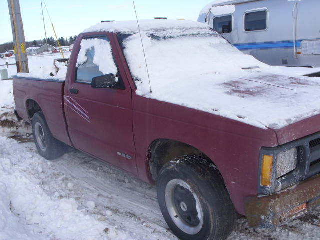 1991 Chevrolet S-10 Red
