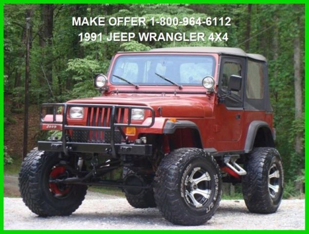1991 Jeep Wrangler WE OFFER SHIPPING 1-800-964-6112!