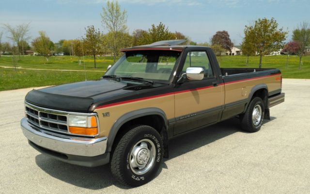 1991 Dodge Dakota 4X4 5.2 Magnum V-8 ONLY 89K RUST FREE CLEAN NO/RES ...