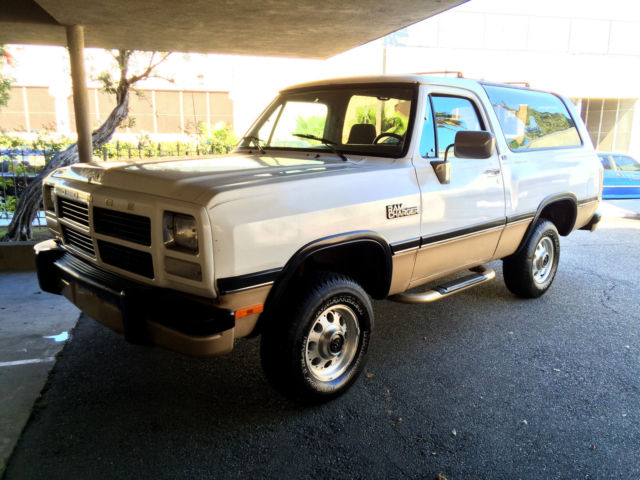 1991 Dodge Ramcharger CANYON SPORT