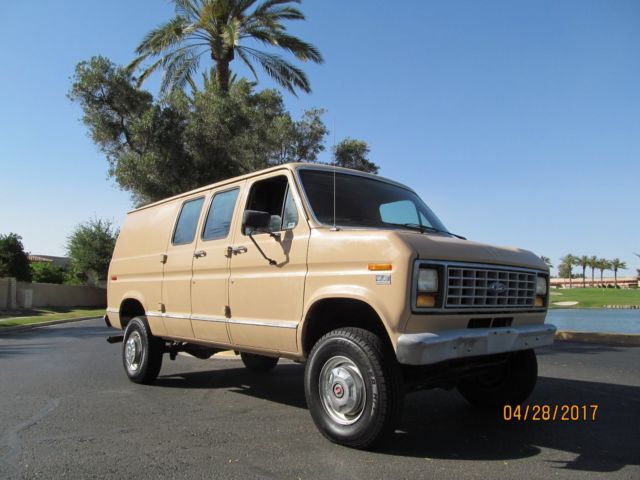ford e series van 4x4 for sale