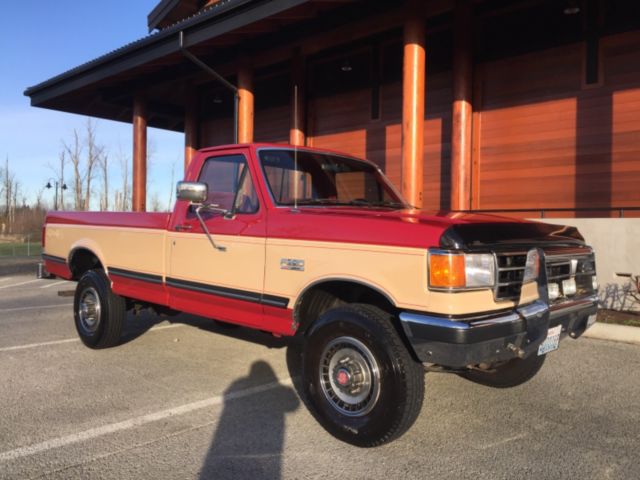 1991 Ford F-250 XLT Lariat 4X4 Pickup 32K Miles! Must See