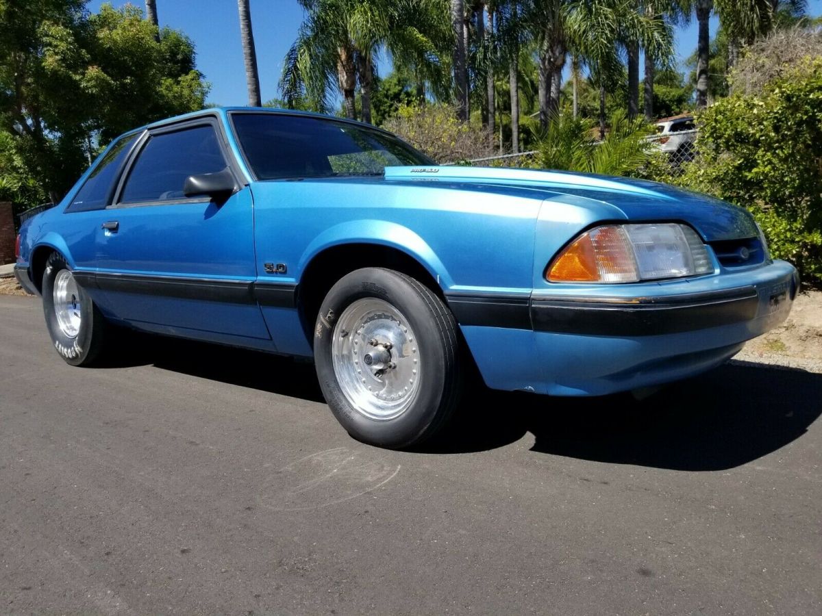 1991 Ford Mustang RARE BIMINI BLUE