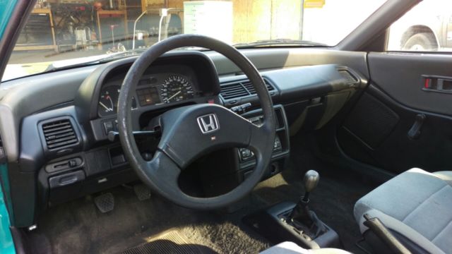 1991 honda civic interior