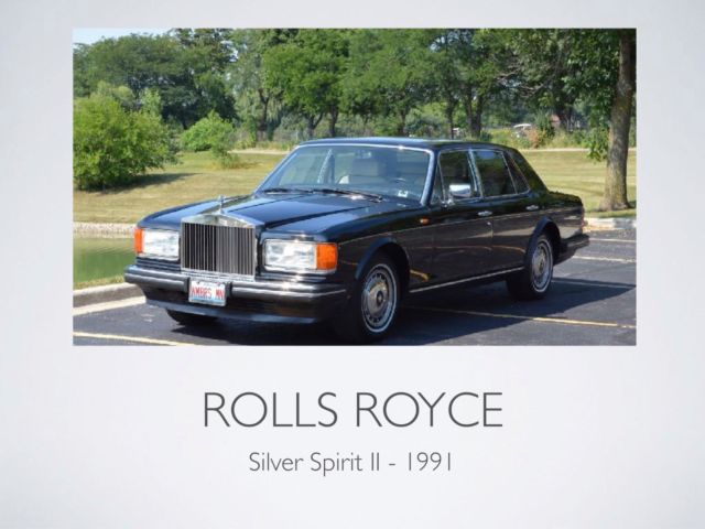 1991 Rolls-Royce Silver Spirit/Spur/Dawn