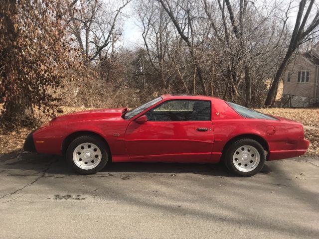 1991 Pontiac Trans Am Red