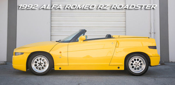 1992 Alfa Romeo RZ Roadster Zagato