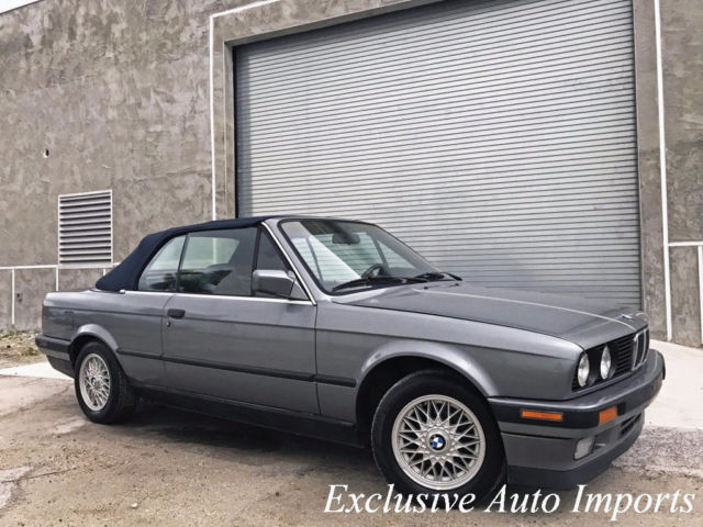 1992 BMW 3-Series E30 325i CONVERTIBLE 5-SPEED MANUAL RARE VINTAGE