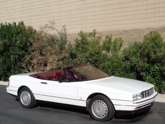 1992 Cadillac Allante Allante Convertible Roadster