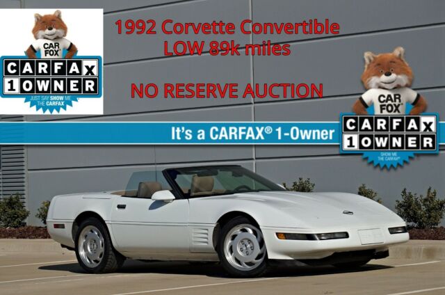 1992 Chevrolet Corvette C-4 LT1 350 * 1-Owner! Low 89k miles* NO RESERVE
