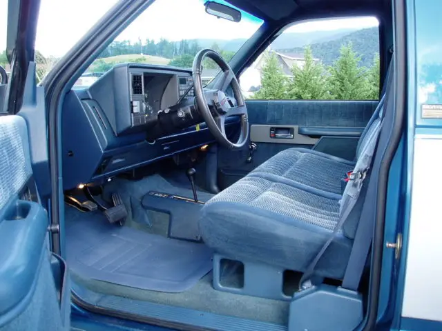 1992 chevy silverado interior