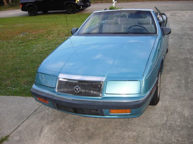 1992 Chrysler LeBaron convertible