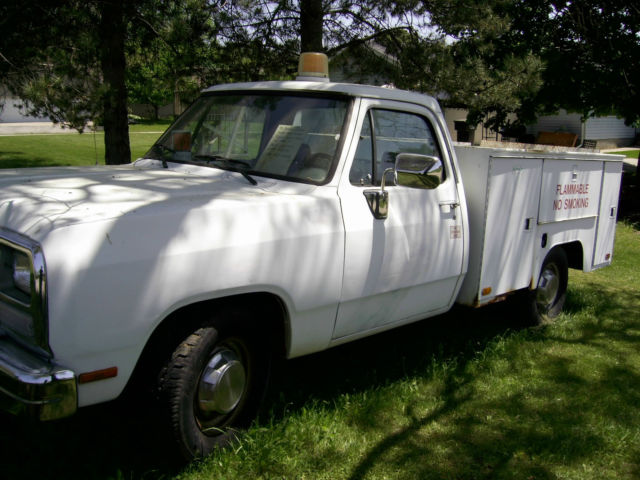 1992 Dodge Other Pickups SERVICE BODY