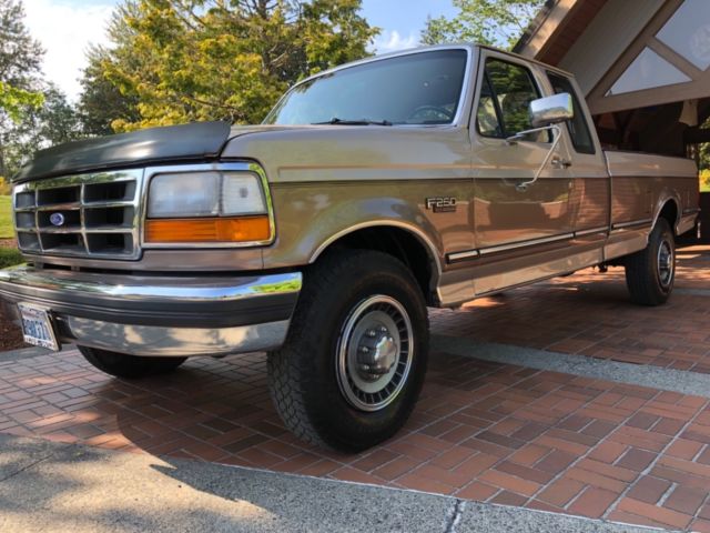 1992 Ford F-250 XLT 3/4 Ton Extended Cab Long Bed 7.5L V8 Gas 2wd