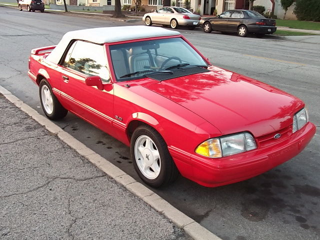 1992 Ford Mustang Lx 5.0 feature edition