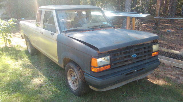 1992 Ford Ranger Custom Extended Cab Pickup 2-Door