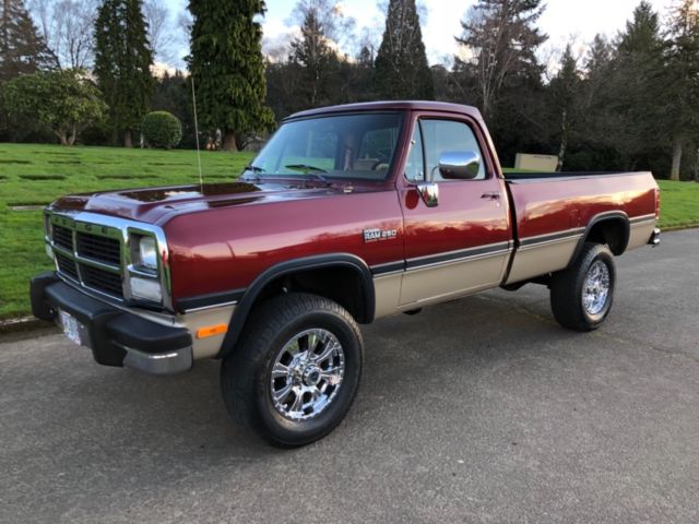 1993 Dodge Other Pickups LE Power Ram 250 Pickup Low Miles Only 70,423 4X4