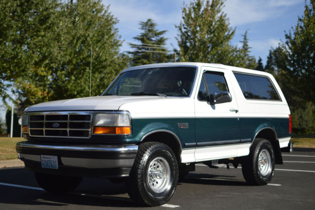 1993 Ford Bronco XLT 4X4 90,941 MILES!
