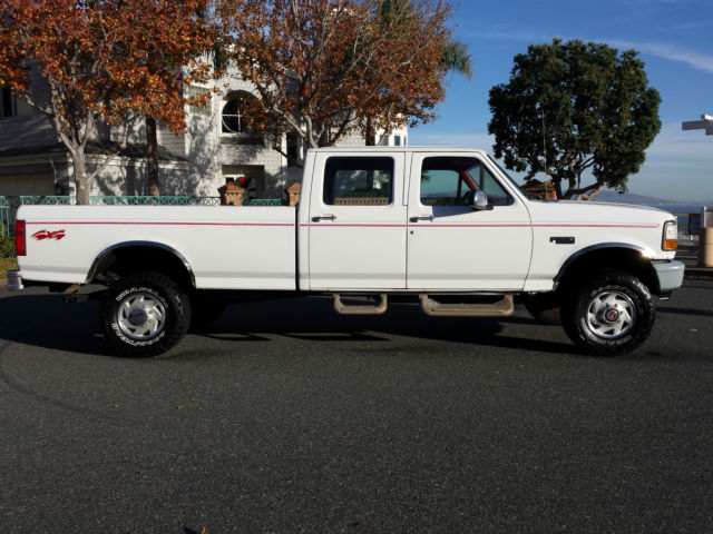 1993 Ford F-350 CREW CAB 4X4 RUNS AMAZING ALWAYS MAINTAINED 1 TON