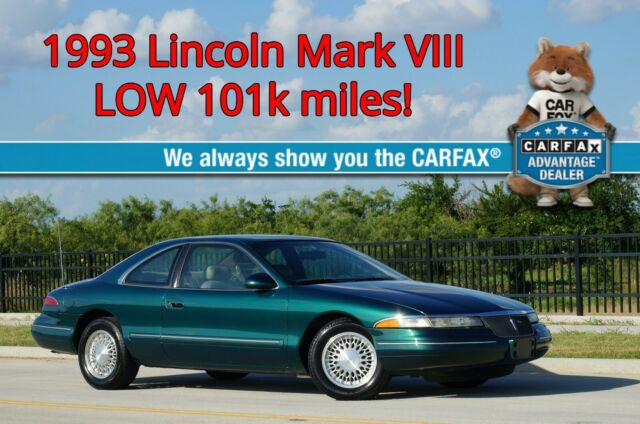1993 Lincoln Mark Series Mark VIII! LOW 101k miles! NO RESERVE! 4.6L V8