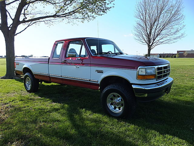 1997 ford f250 extended cab long bed length