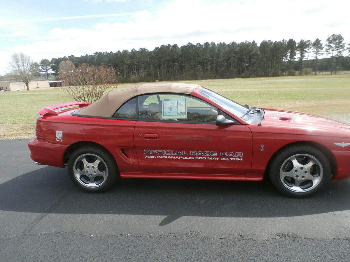 1994 Ford Mustang Indy pace car