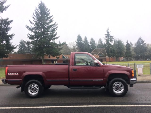 1994 Gmc Sierra Sle K2500 4x4 62k Orig Miles 454 Rust Free Worldwide No Reserve For Sale Photos Technical Specifications Description