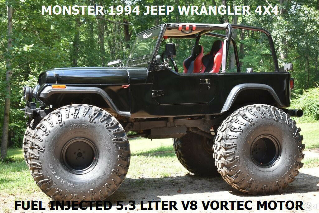 1994 Jeep Wrangler 5.3 LITER V8 VORTEC MOTOR NO EXPENSE SPARED